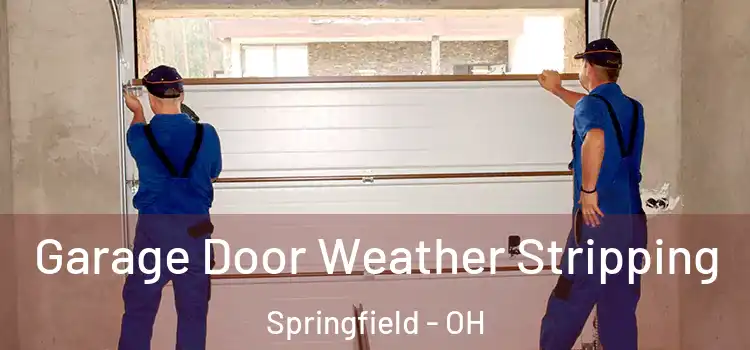  Garage Door Weather Stripping Springfield - OH